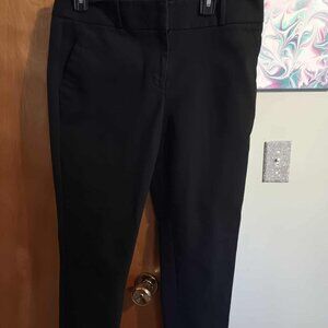 LOFT Pants Size 10 Marisa Skinny Black Business Work